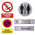 Carteles no fluorescentes