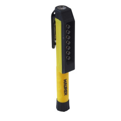 Linterna LED Multifunción Tipo Boligrafo A Bateria (3 AAA) 50 Lumenes Con Iman y Colgador