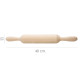 Rodillo Amasar Madera Oryx 40 cm.