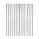 Cortina Ducha Tela Blanca 180x200 cm.