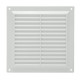 Rejilla Plastico Sobreponer Con Malla Posterior 20x20 cm.