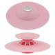 Tapón Universal Fregadero Lavabo Bañera Silicona Con Cestillo Ø 10 cm.