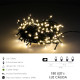 Guirnalda Luces Navidad 500 Leds Color Blanco Calido. Luz Navidad Interiores y Exteriores Ip44