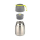 Termo Solidos y Liquidos Acero Inoxidable Antigoteo 430 Ml. 100 % Hermetico. Sin BPA