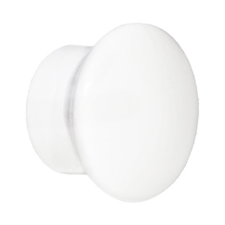 Terminal Zirconio Para Barras Ø 20 mm. Tapon Blanco (Pack 2 unidades)