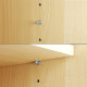 Soporte de Metalico Con Anclaje 5 Ø mm. Para Estanterias / Estantes (Caja 100 Unidades)