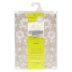 Mantel Hule Rectangular Flores Blancas Impermeable Antimanchas PVC 140x250 cm.  Recortable Uso Interior y Exterior