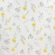 Mantel Hule Rectangular Flores Amarillas Impermeable Antimanchas PVC 140x250 cm.  Recortable Uso Interior y Exterior