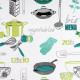 Mantel Hule Redondo Accesorios Cocina Impermeable Antimanchas PVC Ø 140 cm. Uso Interior y Exterior