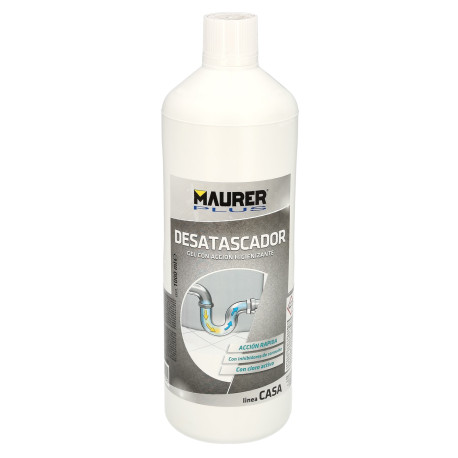 Desatascador Liquido Gel Profesional 1000 ml.