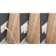 Clavija Enchufe Ultraplano 7 mm. con Asas De Extraccion 16 A - 250 V. Tras Muebles, 3 Cables, Toma Schuko