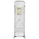 Escalera Domestica Acero 4 Peldaños, Escalerilla Blanca