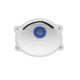 Mascarilla Respiratoria FFP2 Rigida Con Valvula (10 Unidades) Envasadas Individualmente