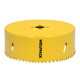 Corona Sierra Bimetal Ø 121 mm. Templado Termico, Base Reforzada. Corona Madera, Broca Agujeros Madera, Acero, Hierro, Plasticos