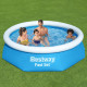 Piscina Fast Set Redonda Sin Depuradora ø 244x61cm.