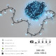 Guirnalda Luces Navidad 1000 Leds Azul Hielo Uso en Interiores / Exteriores IP44