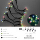 Guirnalda Luces Navidad Esfera 120 Leds Luz Multicolor. Uso en Exteriores / Interiores Ip44