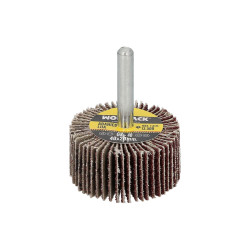 Abanico Lija Grano 40 Medida Ø 40 x 20 mm. Disco Abrasivo Laminas, Ruedas Mil Hojas, Ruedas Abrasiva