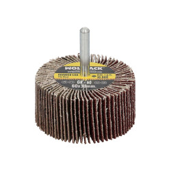 Abanico Lija Grano 60 Medida Ø 60 x 30 mm. Disco Abrasivo Laminas, Ruedas Mil Hojas, Ruedas Abrasiva