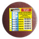 Lija recambio velcro disco Ø 125 mm. con agujeros grano 240 (10 Piezas)