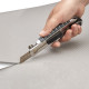 Cutter Profesional de Aluminio Hoja de 18 mm. Incluye 5 cuchillas. Cuter Cuerdas Carton, Cuters Profesional