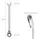 Llave Combinada Con Carraca 10 mm. DIN 3113