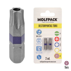 Destorpuntas Torx T-40     (2 Piezas)