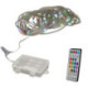 Luces Navidad Luz Multicolor 80 Microled a Pilas Con Mando. Uso Interno / Externo Protección IP44. 3 Baterias AA
