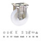 Rueda Industrial Nylon Placa Fija   80 mm.
