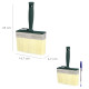 Brocha Profesional Techos Wolfpack 150x50 mm.