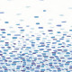 Cortina Ducha Tela Cuadrado Azul 180x200 cm.