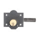 Cerrojo b-5 llave y pulsador pasador de 143mm cilindro redondo de 50mm