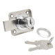 Cerradura Mueble Para Armario 362/20 mm. Cromada