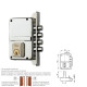 Cerradura Yale    8-hn/ Derecha