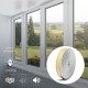 Burlete Caucho Blanco Maurer (Rollo 6 metros x 9 mm.)
