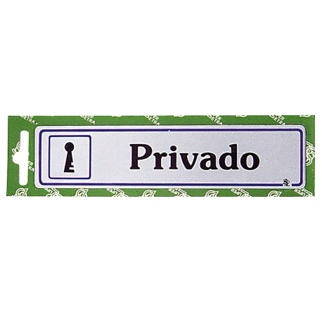 Rotulo "Privado"