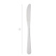 Cuchillo Mesa Murano 211 mm.Caja 12 unidades