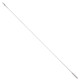 Tirador Riel Aluminio Plastificado 1,0mt Blanco