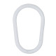 Anilla Baño Pera 18 mm. (Bolsa 100 Unidades) Blanca