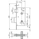 Cerradura Yale  700-hl/80x50