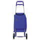 Carro De La Compra Azul 2 Ruedas 45 Litros